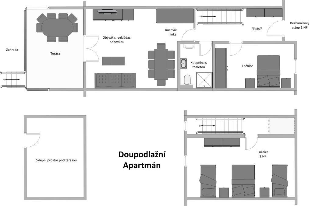 Apartmány Hlohovec Exterior foto
